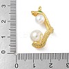 Rack Plating Brass Pendants KK-G515-60A-G-3
