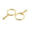 Iron Split Key Rings LS-E337-G-2