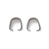 304 Stainless Steel Snap on Bails STAS-V007-02A-P-1