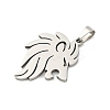 Non-Tarnish 201 Stainless Steel Pendants STAS-N103-187P-2