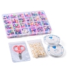 DIY Candy Color Bracelet Making Kit DIY-FS0003-12-2