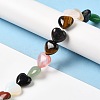 Natural & Synthetic Mixed Gemstone Beads Strands G-K335-01F-4