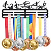 Fashion Iron Medal Hanger Holder Display Wall Rack ODIS-WH0021-269-1