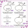 DIY Blank Dome Bracelet Making Kit DIY-NB0009-80-2