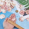 500G Natural Shell Ornaments DJEW-FH0001-35A-3