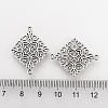 Tibetan Style Alloy Links connectors X-TIBE-Q077-08AS-NR-2