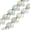 Natural Myanmar Jade Beads Strands G-O201B-120F-2