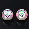 ABS Plastic Imitation Pearl Beads KY-N015-108-3