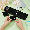 Rectangle 4 Grids Velvet Watch Display Case AJEW-WH0166-11A-3