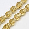 Transparent Glass Bead Strands LS-GLAA-R024-6x8mm-14-1