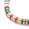 Handmade Polymer Clay Heishi Beads Jewelry Sets SJEW-JS01136-01-3