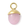 Natural Rose Quartz Pendants LS-STAS-L277-07G-03-1