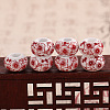 Handmade European Porcelain Beads PORC-TAC0001-03-04-1