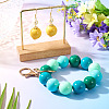 40Pcs 4 Colors Opaque Acrylic Beads MACR-TA0002-97A-9