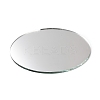 (Defective Closeout Sale: No Film) Flat Round Shape Glass Mirror GLAA-XCP0001-64-2