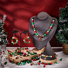 DIY Christmas Polymer Clay Rhinestone & Glass & Acrylic Beads Jewelry Findings Kits Kits DIY-NB0012-24-5