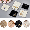 12Pcs 2 Colors Square Velvet Jewelry Bags TP-CP0001-02B-5