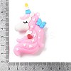 PVC Opaque Plastic Big Pendants KY-D022-04B-3