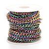PVD Vacuum Plating 304 Stainless Steel Cuban Link Chains CHS-K016-02A-MC-2