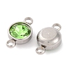 K9 Glass Connector Charms GLAA-G017-P13-2