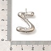 Rack Plating Brass Pendants KK-I722-08P-Z-3