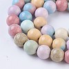 Natural Gemstone Imitation Rainbow Alashan Agate Strands G-O183-05B-1-3