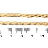 304 Stainless Steel Twisted Snake Chain Necklaces NJEW-Q013-08G-3