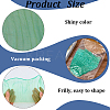 10 Yards Lucency Polyester Pleated Lace Trim OCOR-GF0004-74D-5