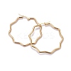 201 Stainless Steel Hoop Earrings EJEW-F205-16G-A-1