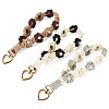 3Pcs Cotton Braided Flower Pendant Decorations AJEW-TA0002-72A-2