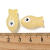 Handmade Transparent Glass Beads GLAA-N0028-03G-5