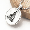 Tibetan Style Alloy Pendants TIBEP-Q078-28AS-NR-5