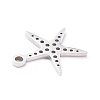 Non-Tarnish 201 Stainless Steel Charms STAS-D176-03P-3