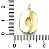 Brass Enamel Pendants X-KK-K400-20G-03-3