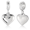 5Pcs 304 Stainless Steel European Dangle Charms STAS-BBC0007-89-1