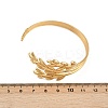 304 Stainless Steel Cuff Bangles for Women BJEW-D356-02A-G-5