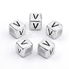 Plated Acrylic Beads PB43C9308-V-1