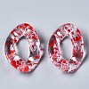 Transparent Spray Paint Acrylic Linking Rings X-TACR-Q276-001D-3