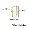Fashionable S925 Silver Nose Clip with Star IM7825-13-1