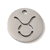 Non-Tarnish 201 Stainless Steel Charms STAS-E217-10P-02-1