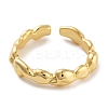 Rack Plating Brass Open Cuff Rings for Women RJEW-Z059-20G-2