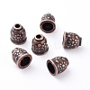 Apetalous Alloy Cord End Caps LS-TIBEB-0672-R-NR-1
