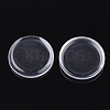 Transparent Glass Cabochons GGLA-Q043-01-2