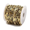 Ion Plating(IP) 304 Stainless Steel Rectangle Link Chains CHS-G039-09G-3