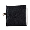 Imitation Leather Jewelry Storage Zipper Bags ABAG-G016-01A-05-2