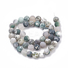 Natural Tree Agate Beads Strands G-T106-039-3
