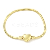 Brass European Style Bracelets for Jewelry Making BJEW-S158-17G-4