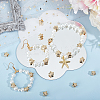 20Pcs Alloy large Hole Beads TIBEB-BBC0001-01-4