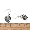 Heart Glass Dangle Earrings EJEW-JE01737-5