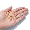 Iron Split Key Rings & Open Jump Rings & Screw Eye Pin Peg Bails Kits DIY-YW0009-10-5